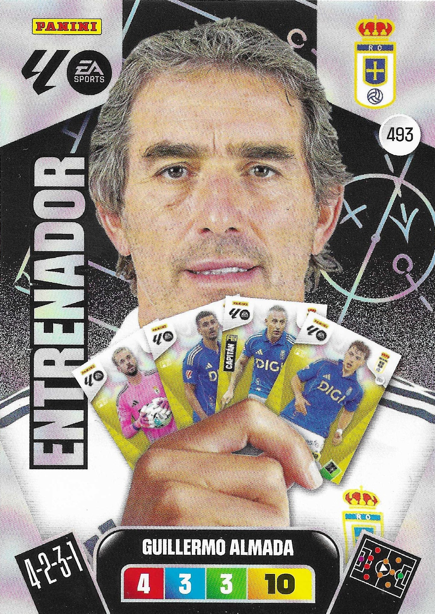 Guillermo Almada Entrenador (493)  - Adrenalyn XL LaLiga 2025/2026
