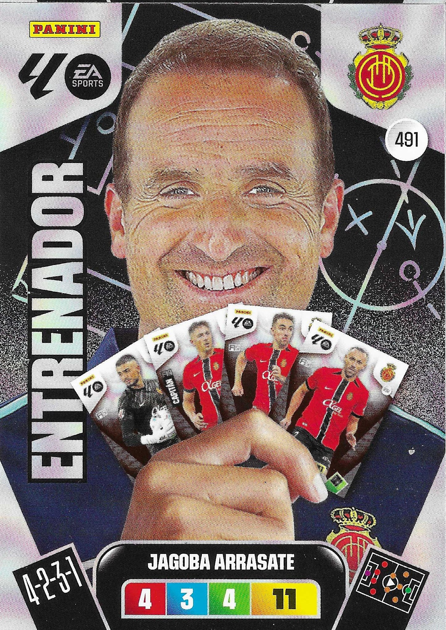 Jagoba Arrasate Entrenador (491)  - Adrenalyn XL LaLiga 2025/2026