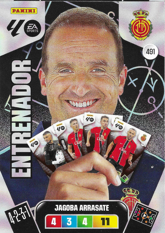 Jagoba Arrasate Entrenador (491)  - Adrenalyn XL LaLiga 2025/2026