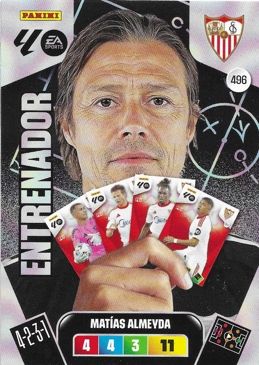 Matías Almeyda Entrenador (496)  - Adrenalyn XL LaLiga 2025/2026