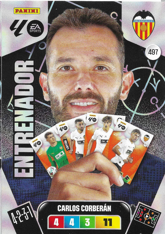 Carlos Corberán Entrenador (497)  - Adrenalyn XL LaLiga 2025/2026