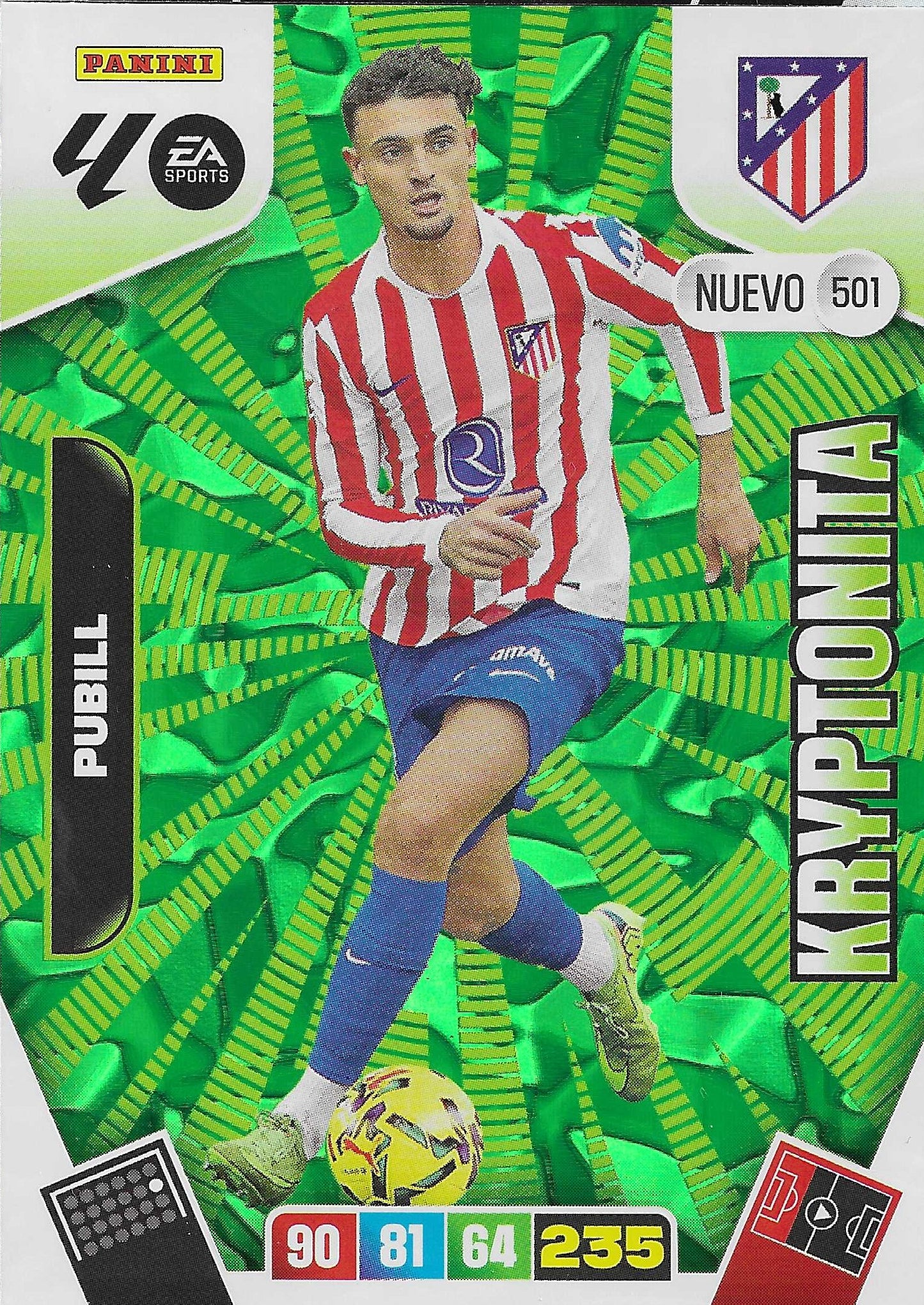 Pubill Kryptonita (501)  - Adrenalyn XL LaLiga 2025/2026