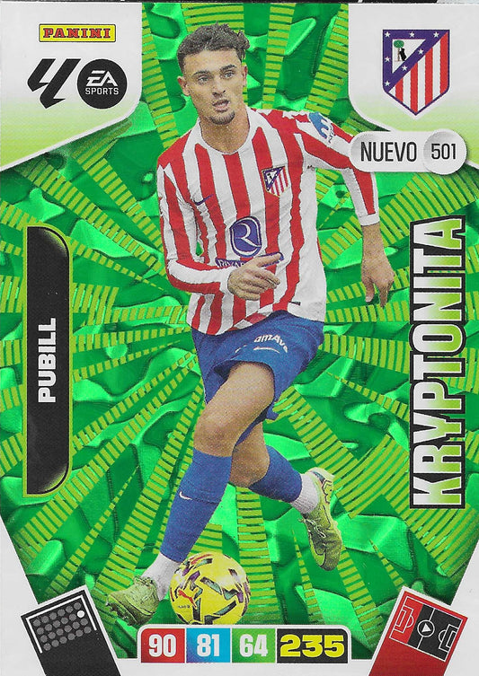 Pubill Kryptonita (501)  - Adrenalyn XL LaLiga 2025/2026