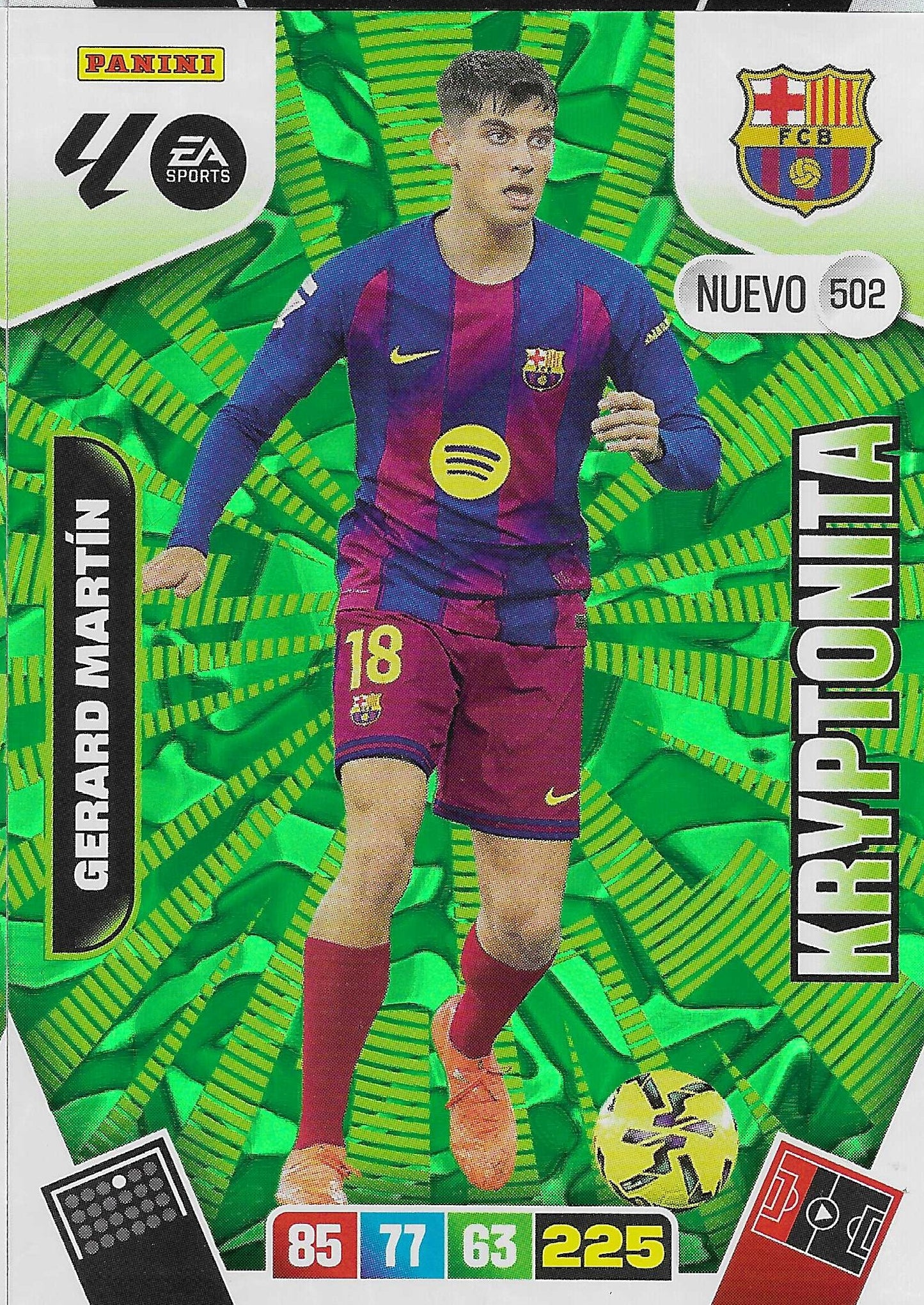 Gerard Martín Kryptonita (502)  - Adrenalyn XL LaLiga 2025/2026