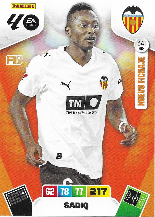 Sadiq Nuevo Fichaje (341BIS)  - Adrenalyn XL LaLiga 2025/2026