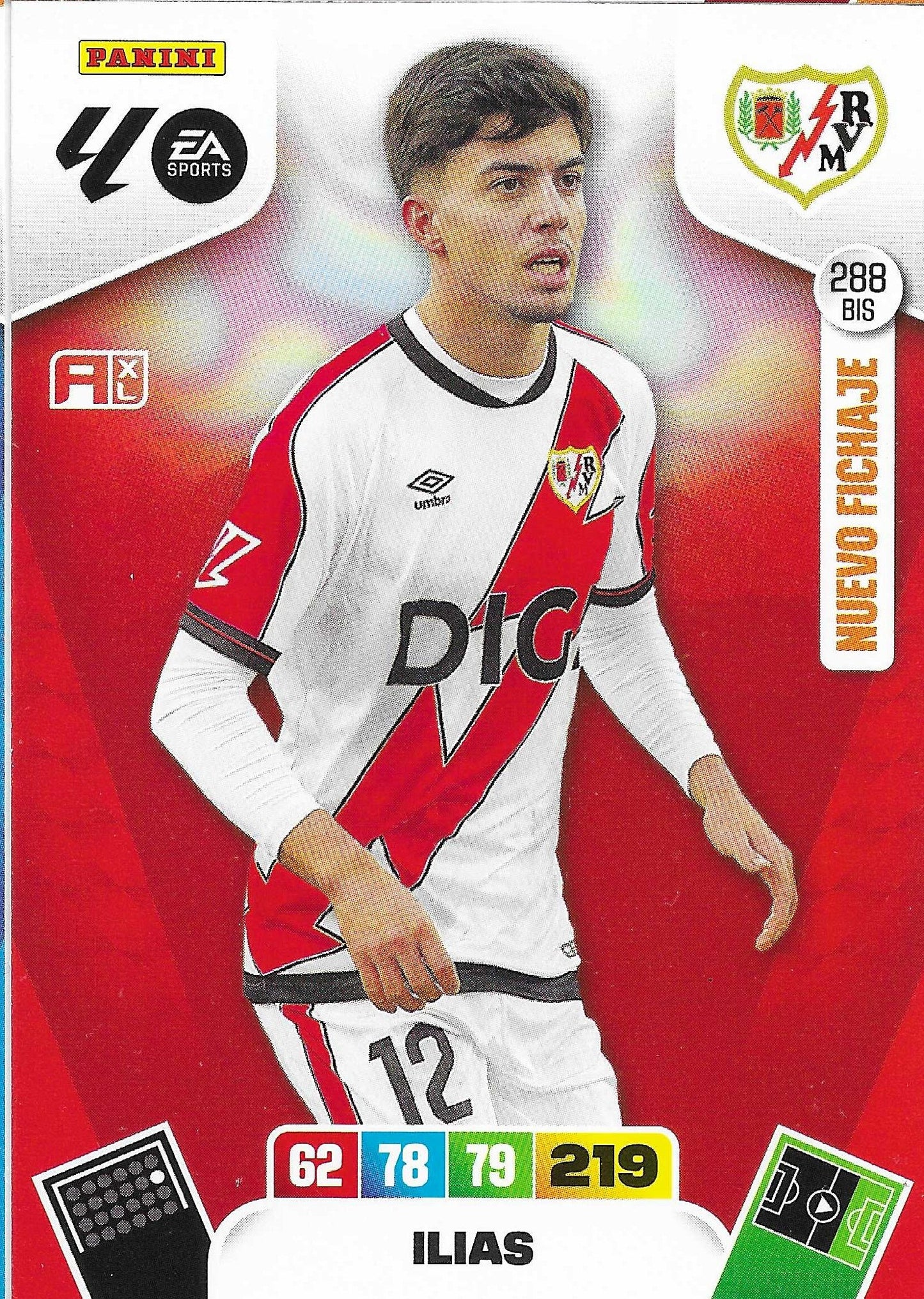 Ilias Nuevo Fichaje (288BIS)  - Adrenalyn XL LaLiga 2025/2026