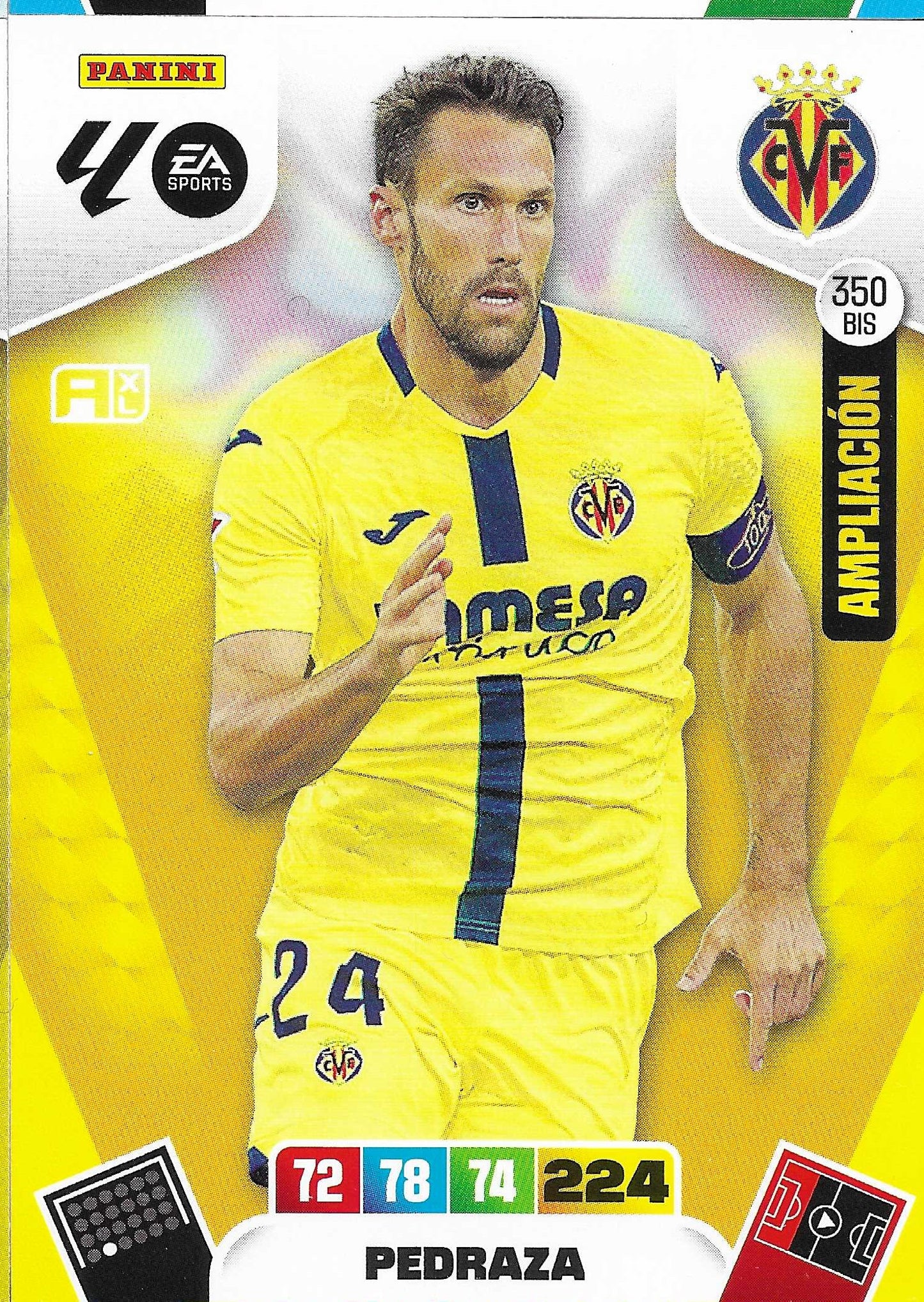 Pedraza Ampliación (350BIS)  - Adrenalyn XL LaLiga 2025/2026