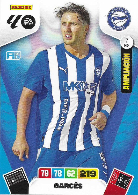 Garcés Ampliación (7BIS)  - Adrenalyn XL LaLiga 2025/2026