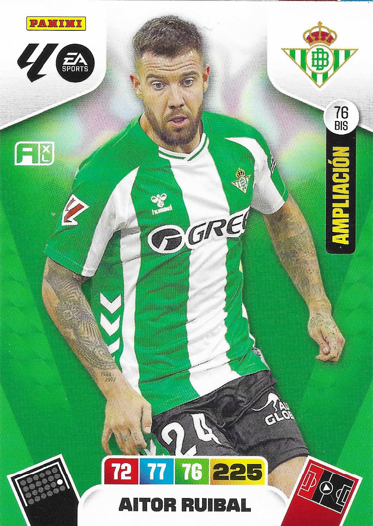Aitor Ruibal Ampliación (76BIS)  - Adrenalyn XL LaLiga 2025/2026