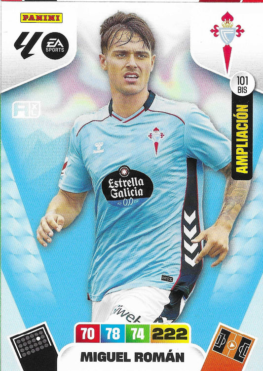 Miguel Román Ampliación (101BIS)  - Adrenalyn XL LaLiga 2025/2026