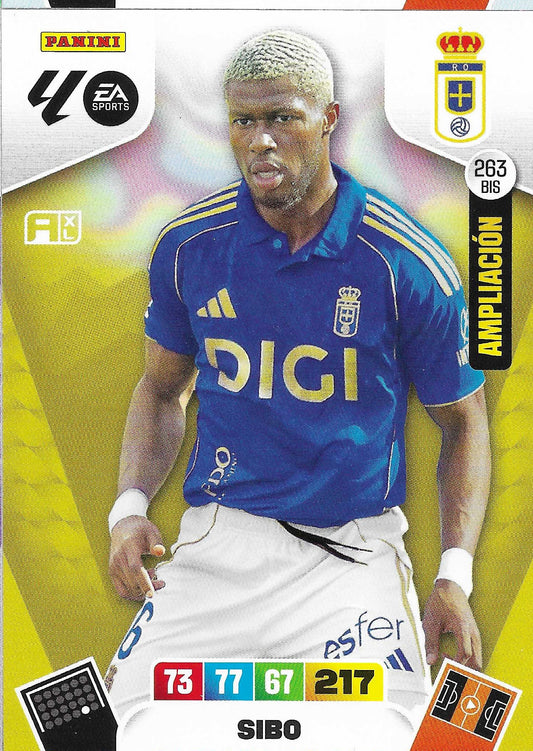 Sibo Ampliación (263BIS)  - Adrenalyn XL LaLiga 2025/2026