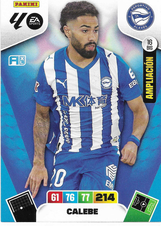 Calebe Ampliación (16BIS)  - Adrenalyn XL LaLiga 2025/2026