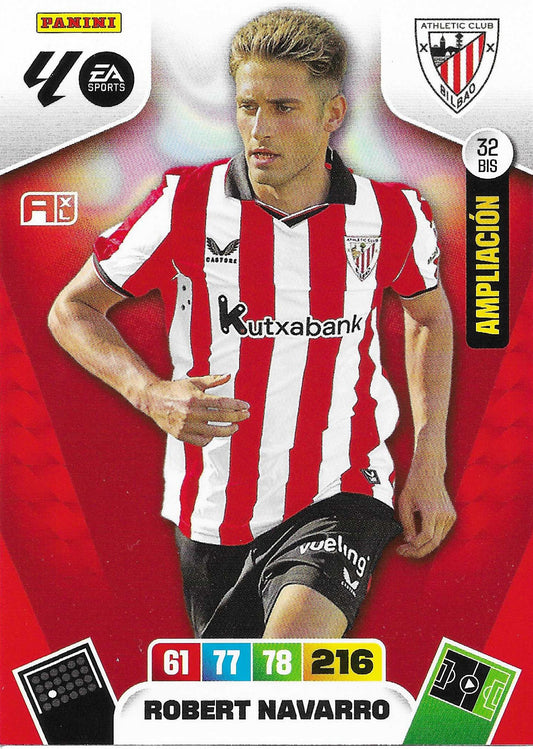 Robert Navarro Ampliación (32BIS)  - Adrenalyn XL LaLiga 2025/2026