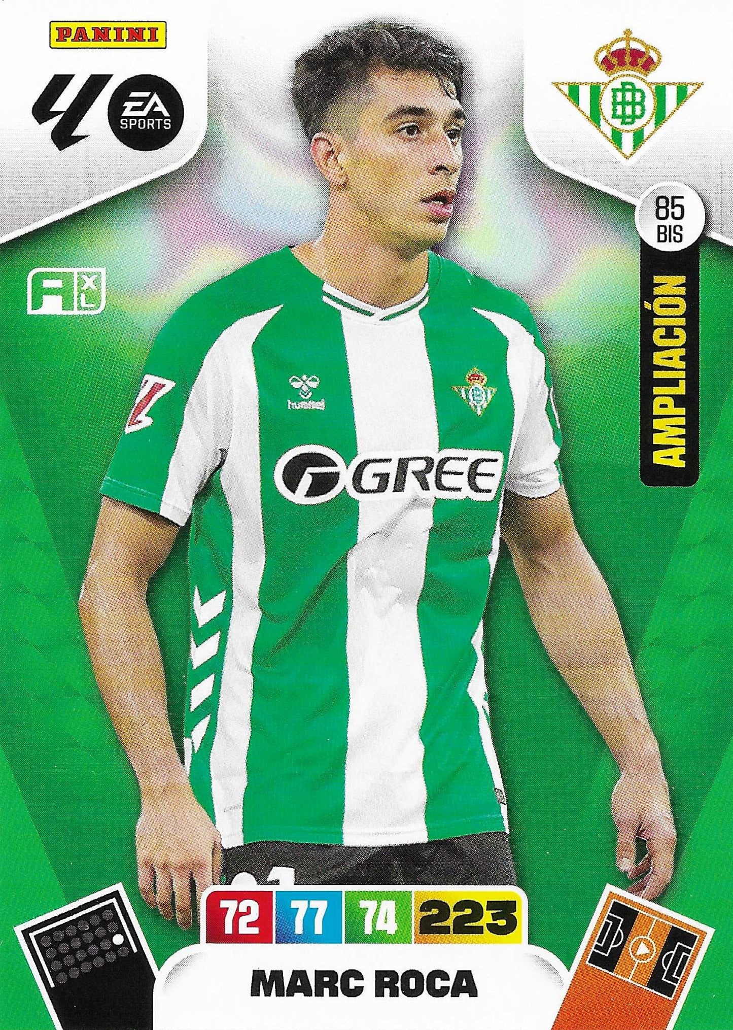 Marc Roca Ampliación (85BIS)  - Adrenalyn XL LaLiga 2025/2026