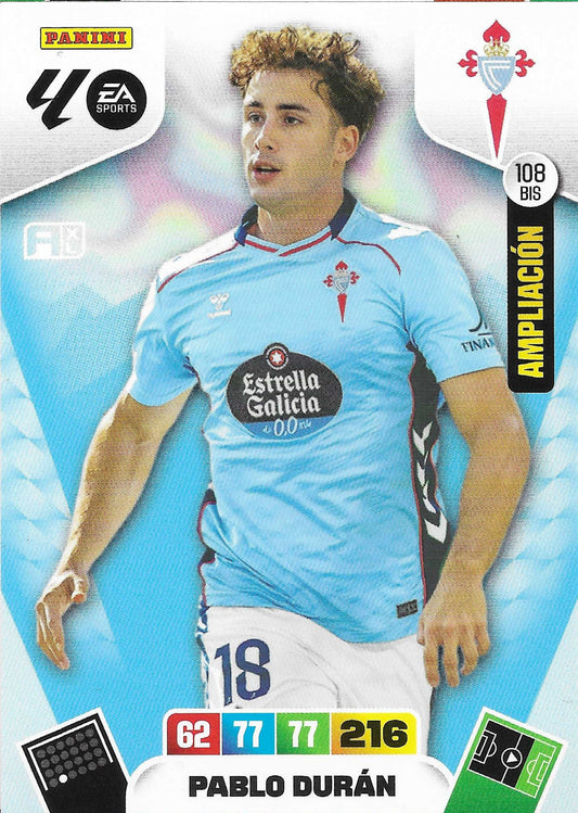 Pablo Durán Ampliación (108BIS)  - Adrenalyn XL LaLiga 2025/2026