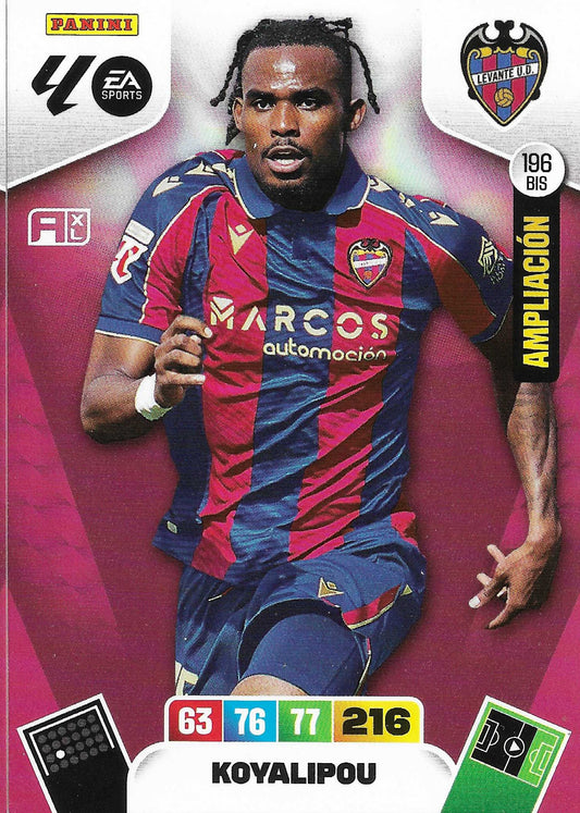 Koyalipou Ampliación (196BIS)  - Adrenalyn XL LaLiga 2025/2026
