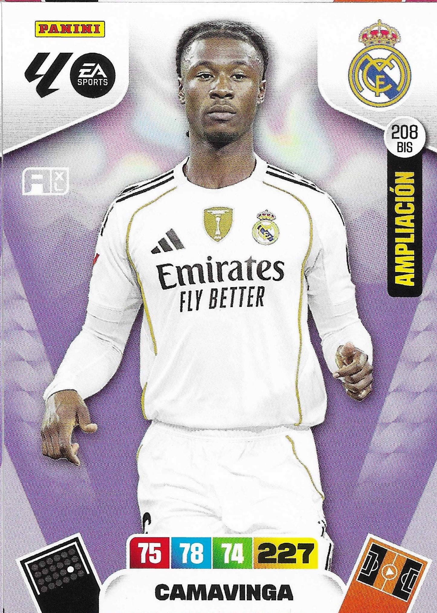 Camavinga Ampliación (208BIS)  - Adrenalyn XL LaLiga 2025/2026
