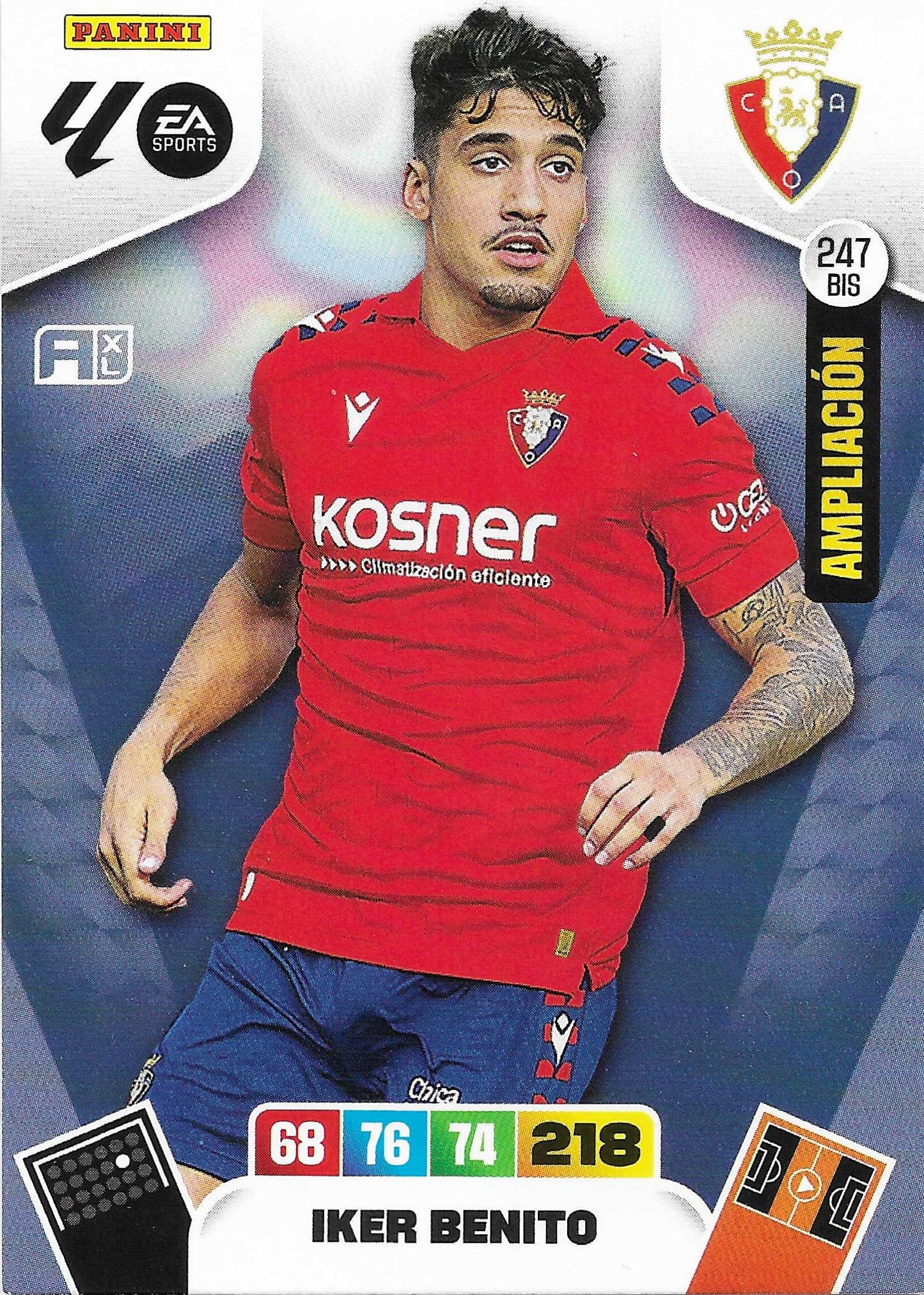 Iker Benito Ampliación (247BIS)  - Adrenalyn XL LaLiga 2025/2026