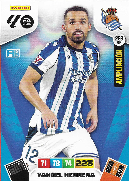 Yangel Herrera Ampliación (299BIS)  - Adrenalyn XL 2025/2026