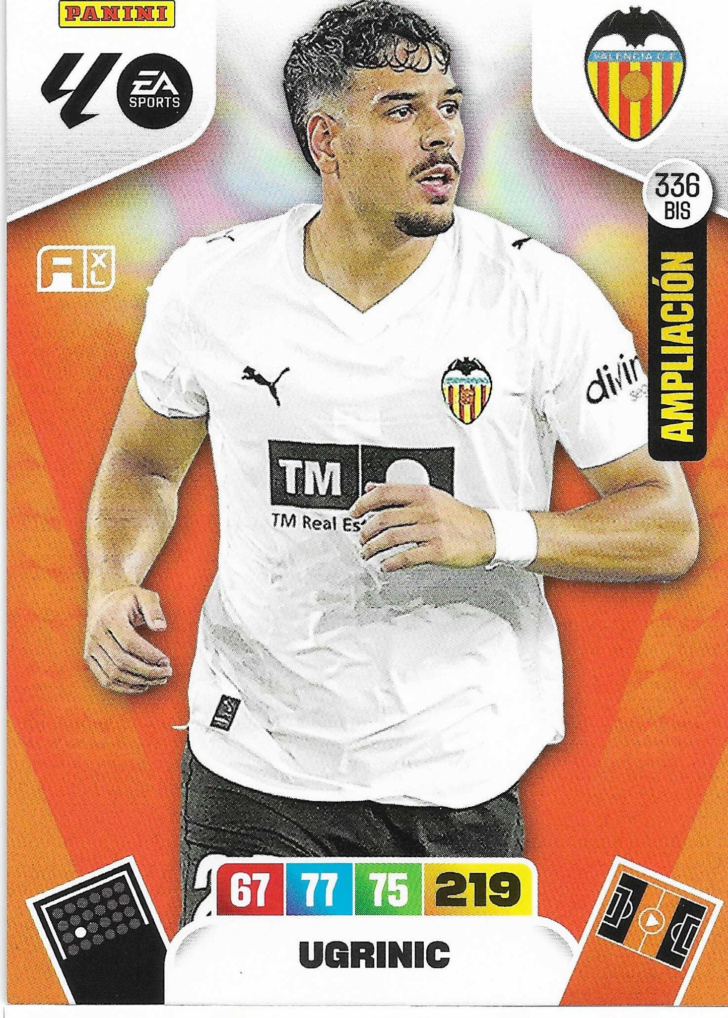 Ugrinic Ampliación (336BIS)  - Adrenalyn XL LaLiga 2025/2026