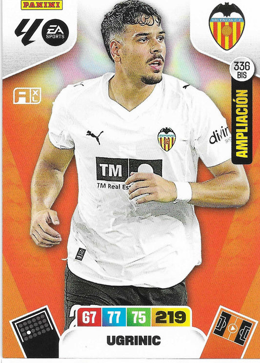 Ugrinic Ampliación (336BIS)  - Adrenalyn XL LaLiga 2025/2026