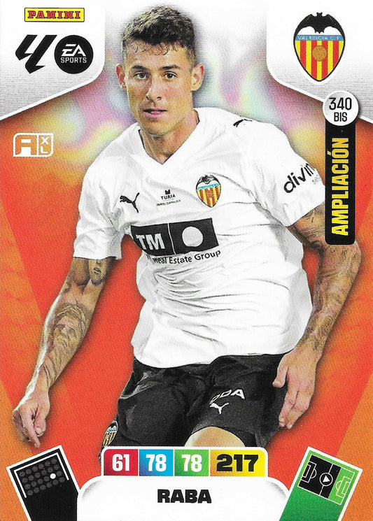 Raba Ampliación (340BIS)  - Adrenalyn XL LaLiga 2025/2026