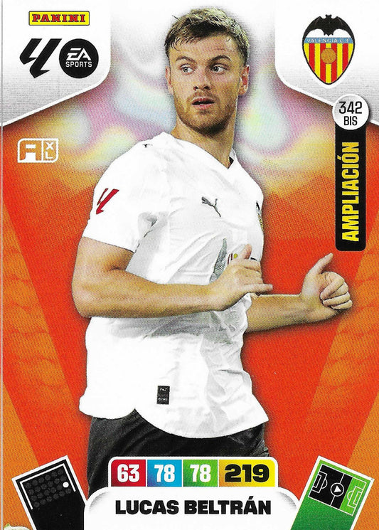 Lucas Beltrán Ampliación (342BIS)  - Adrenalyn XL LaLiga 2025/2026
