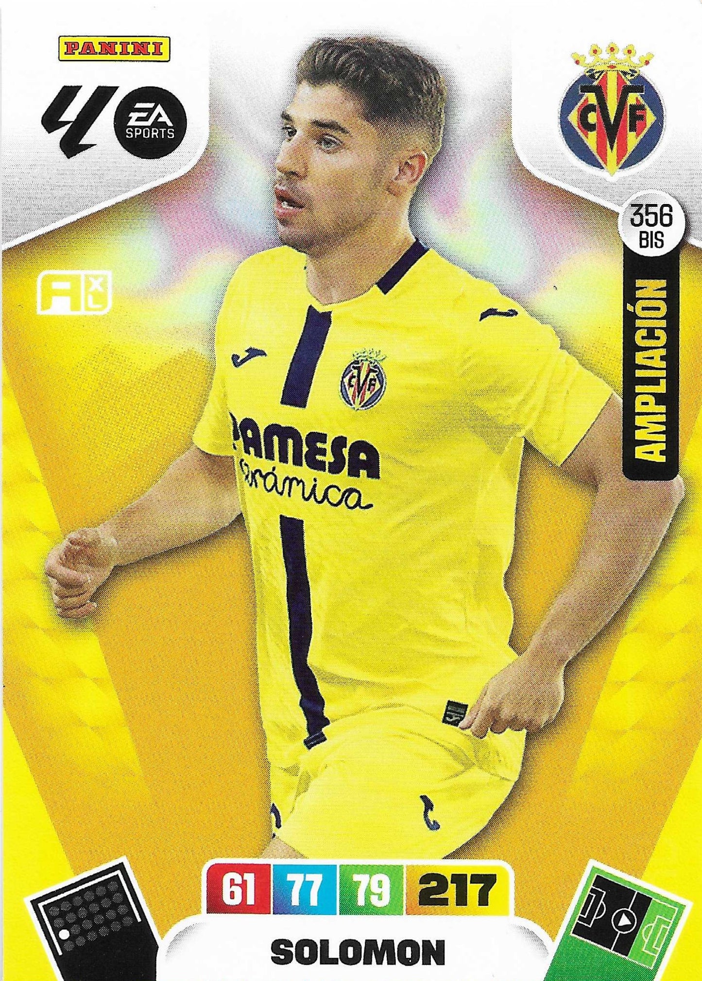 Solomon Ampliación (356BIS)  - Adrenalyn XL LaLiga 2025/2026