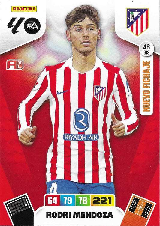 Rodri Mendoza Nuevo Fichaje (48BIS)  - Adrenalyn XL LaLiga 2025/2026