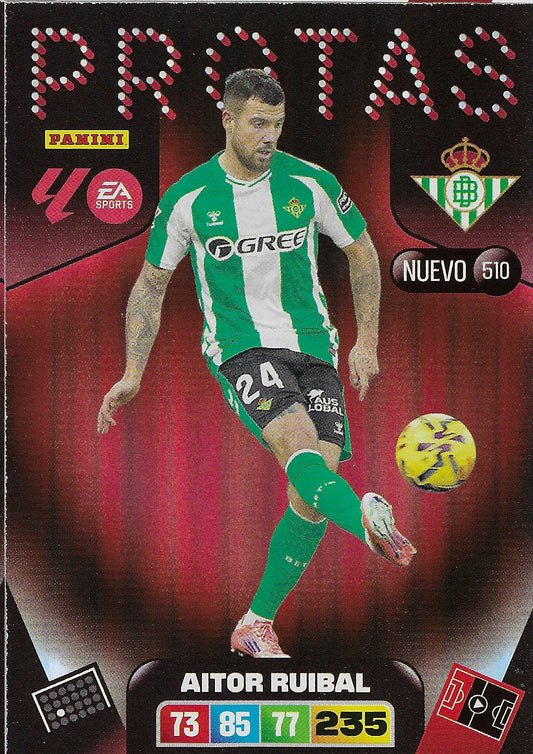 Aitor Ruibal Protas (510)  - Adrenalyn XL LaLiga 2025/2026