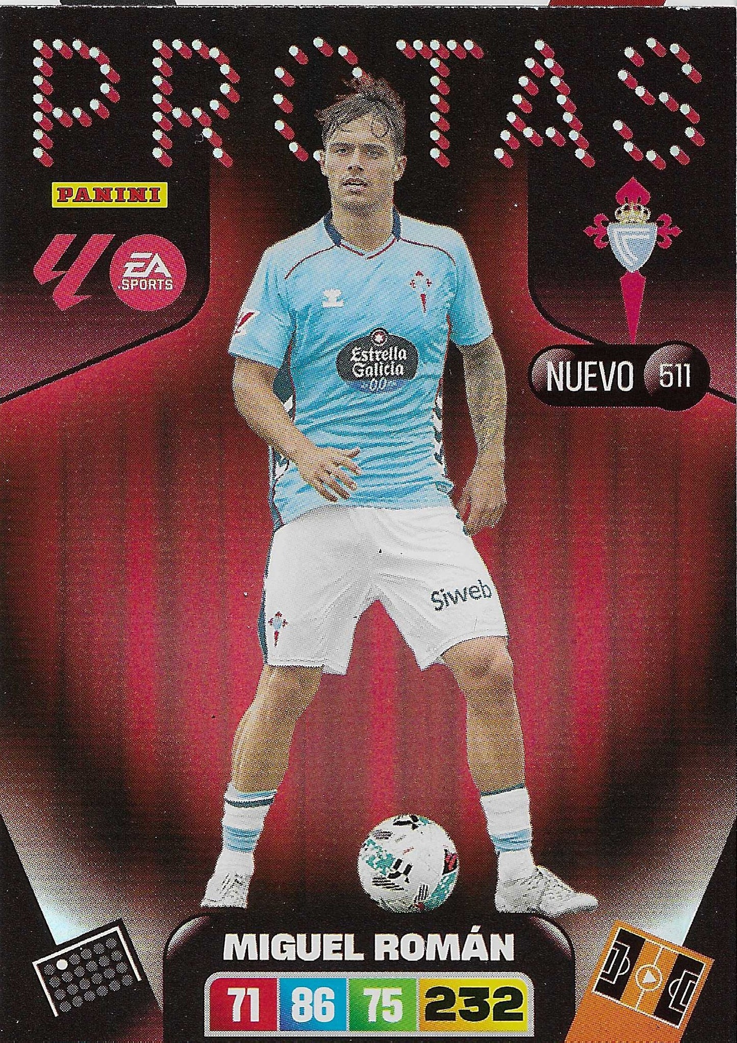 Miguel Román Protas (511)  - Adrenalyn XL LaLiga 2025/2026