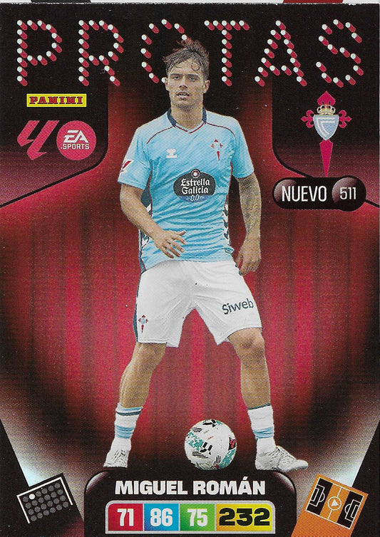 Miguel Román Protas (511)  - Adrenalyn XL LaLiga 2025/2026