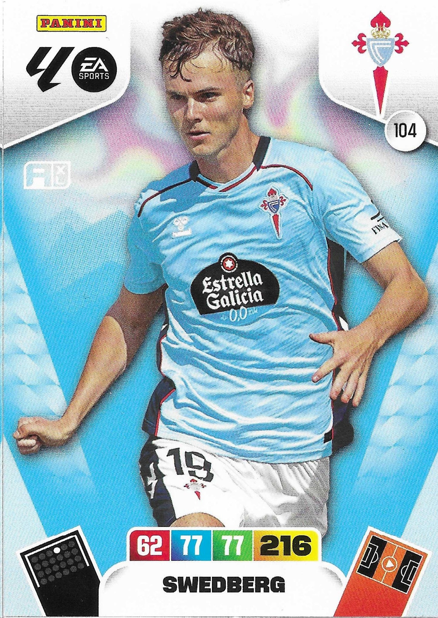 Swedberg Básica (104)  - Adrenalyn XL LaLiga 2025/2026