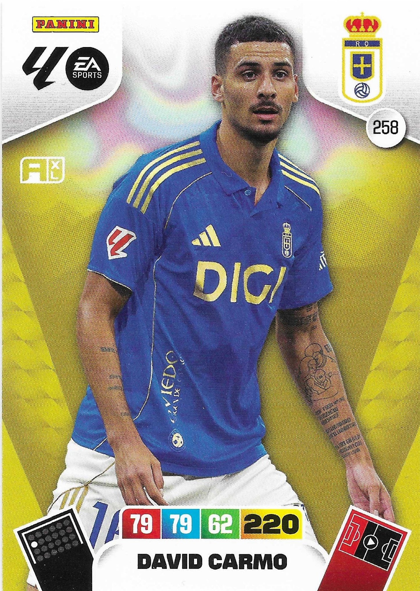 David Carmo Básica (258)  - Adrenalyn XL LaLiga 2025/2026